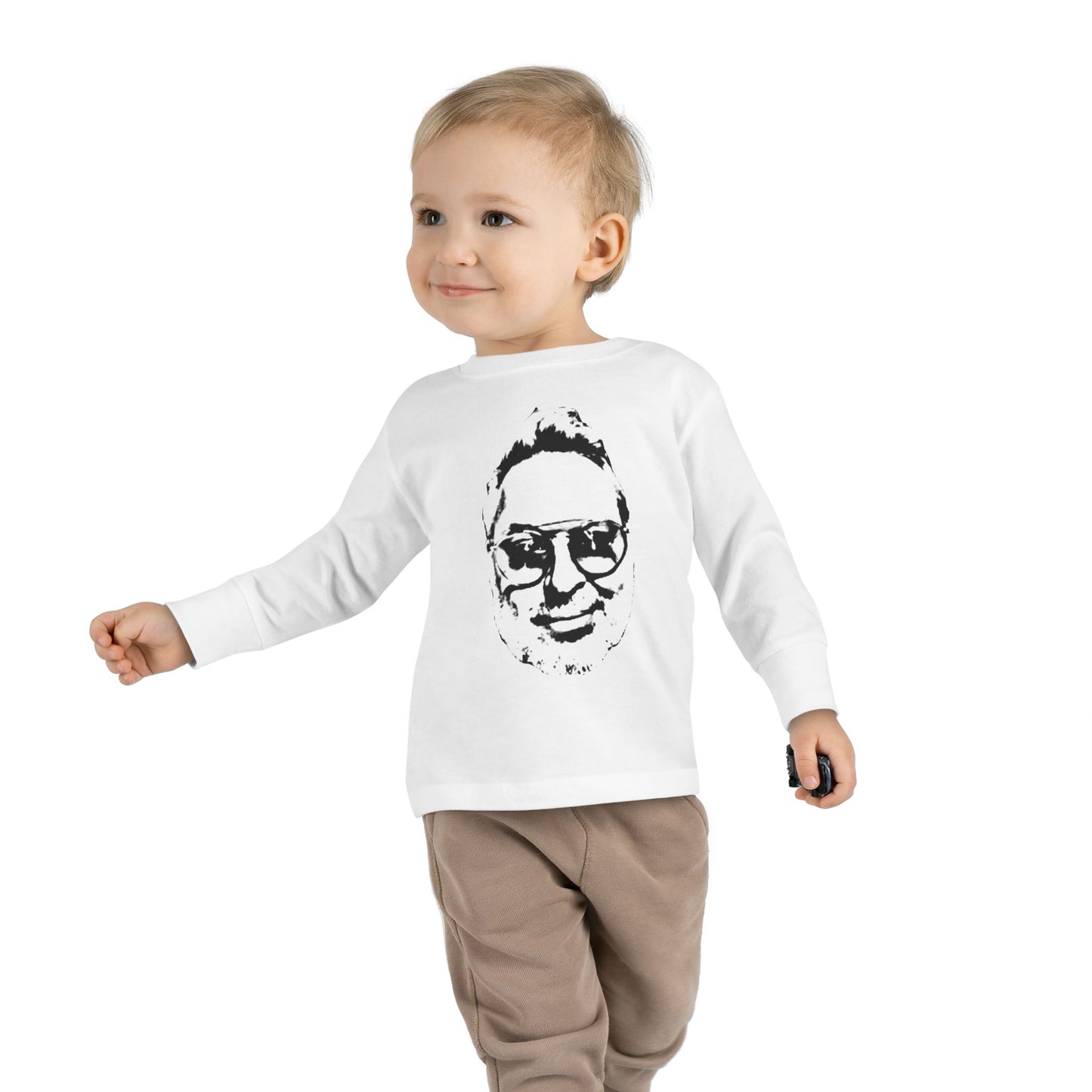 Joe Head Toddler Long Sleeve Tee