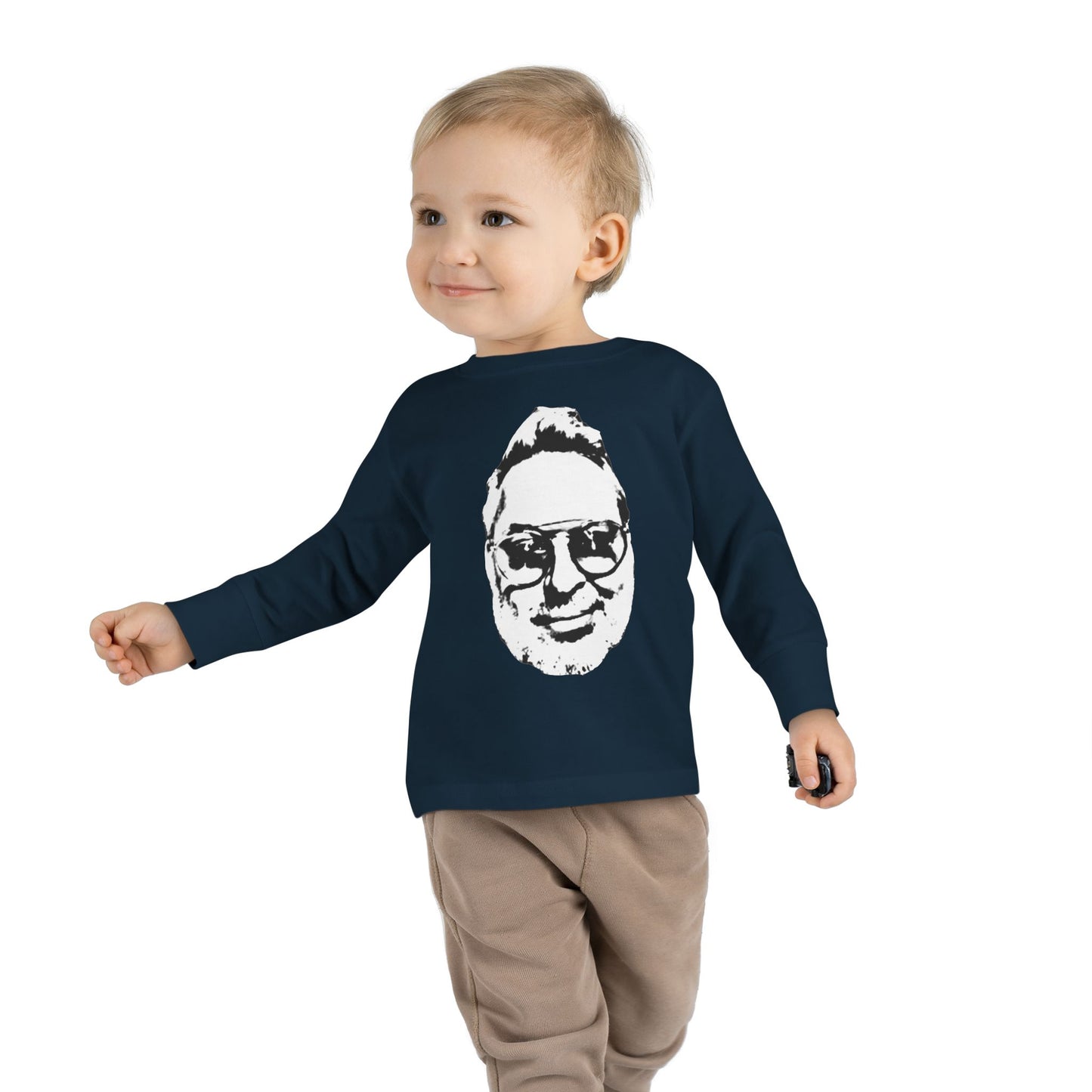 Joe Head Toddler Long Sleeve Tee
