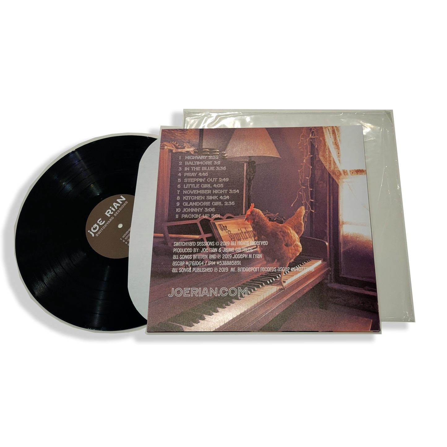 Switchyard Sessions Lathe-Cut Vinyl (consumer edition)